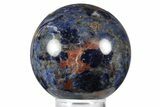 Deep Blue, Polished Sodalite Sphere #241718-1